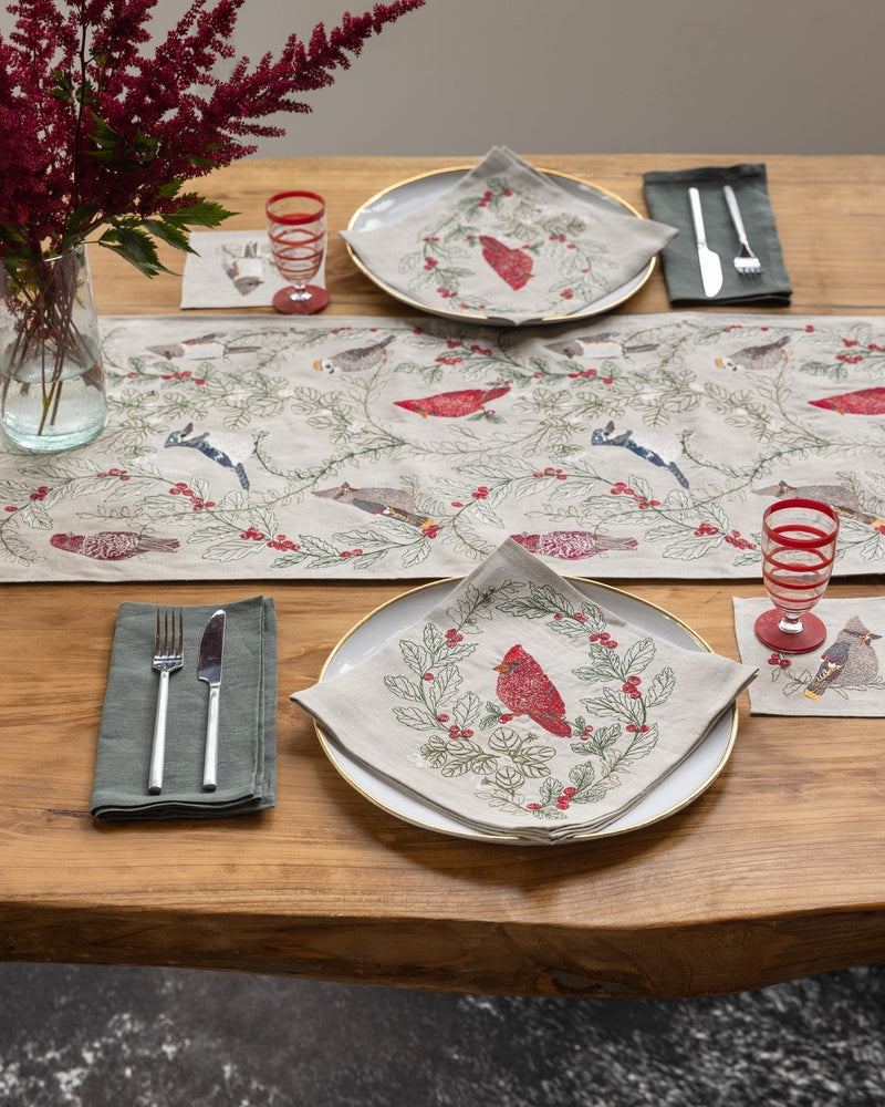 Elle Decor Christmas Table Runners