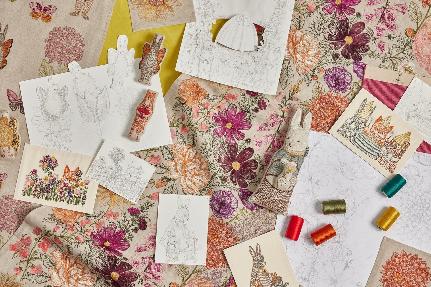 Coral & Tusk Spring and Summer 2022 collection materials