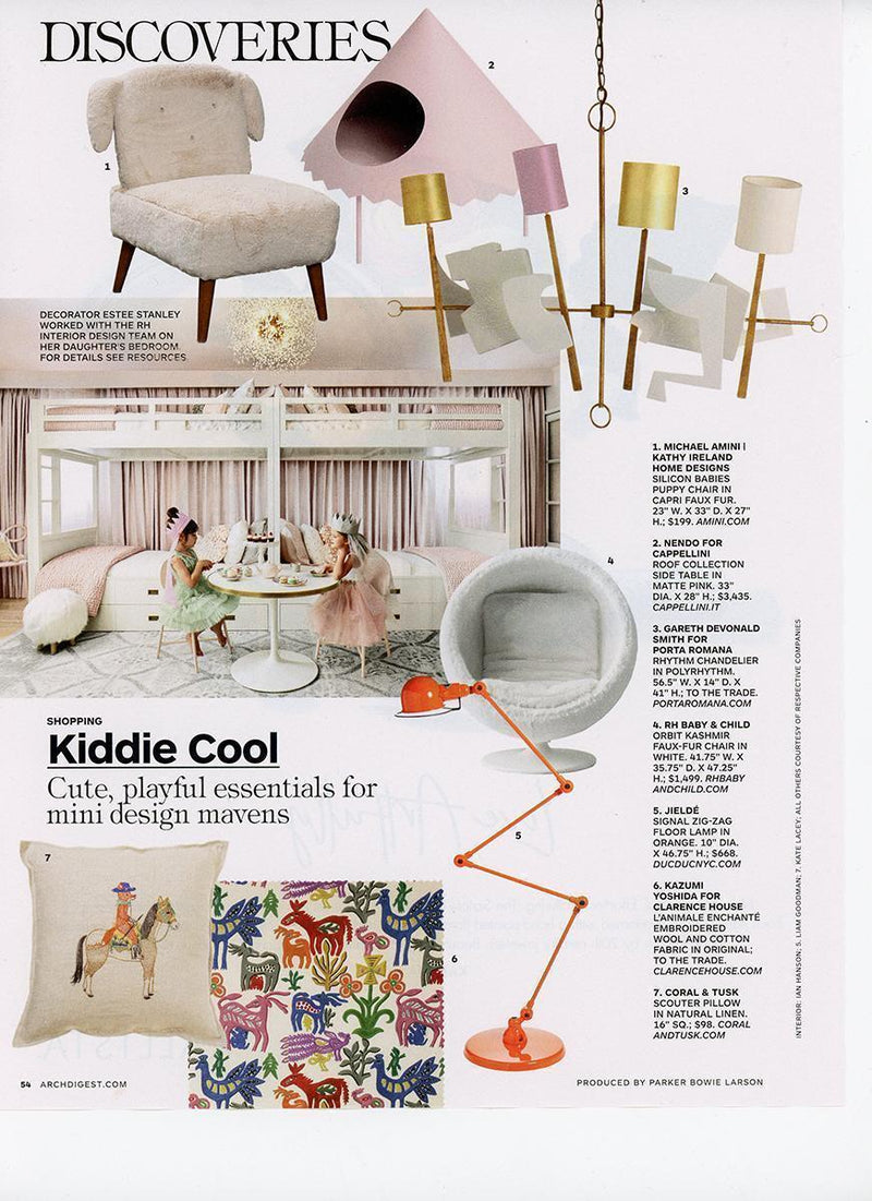 Coral & Tusk featured in Architectural Digest magazine