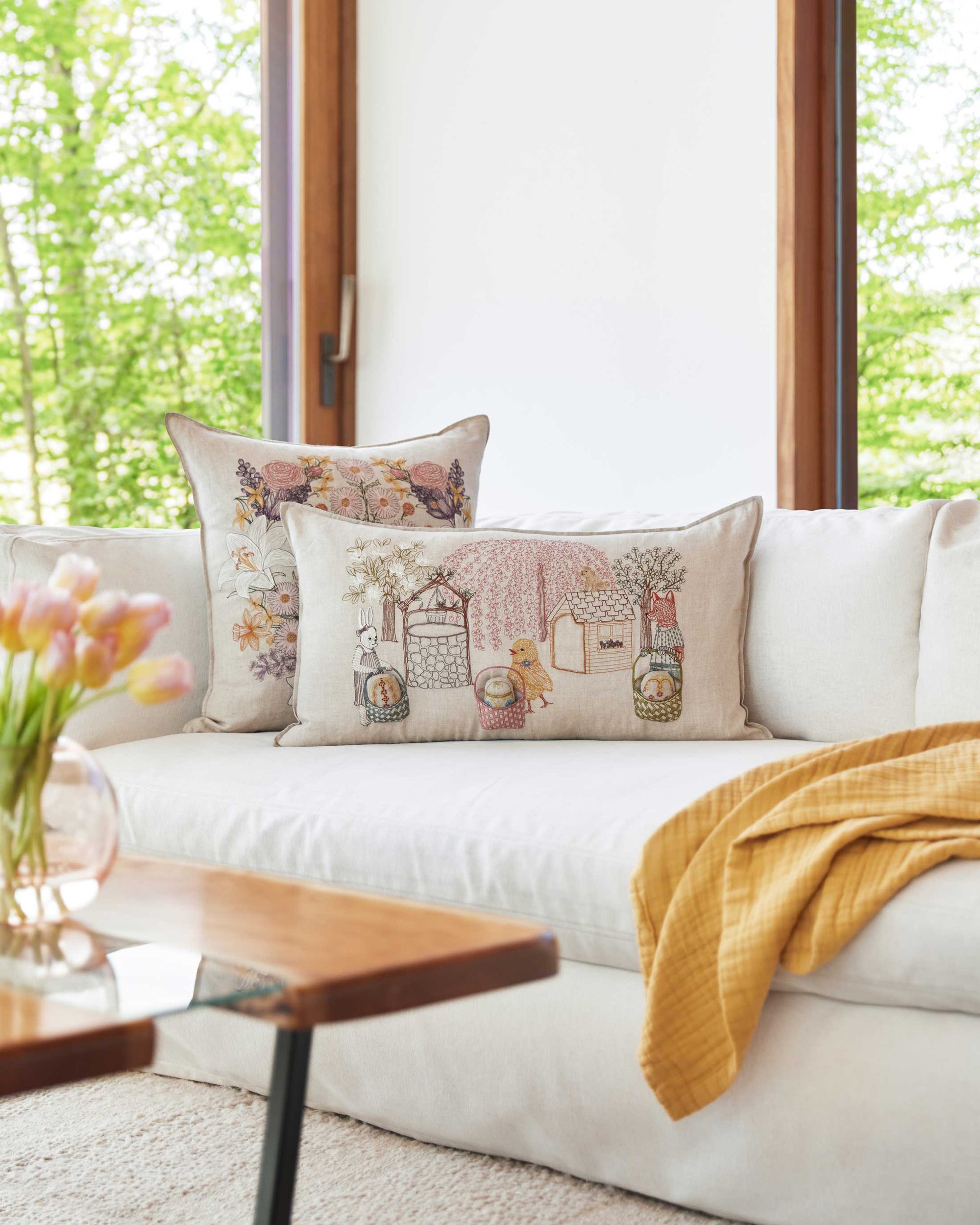 Easter Egg Hunt Pocket Pillow