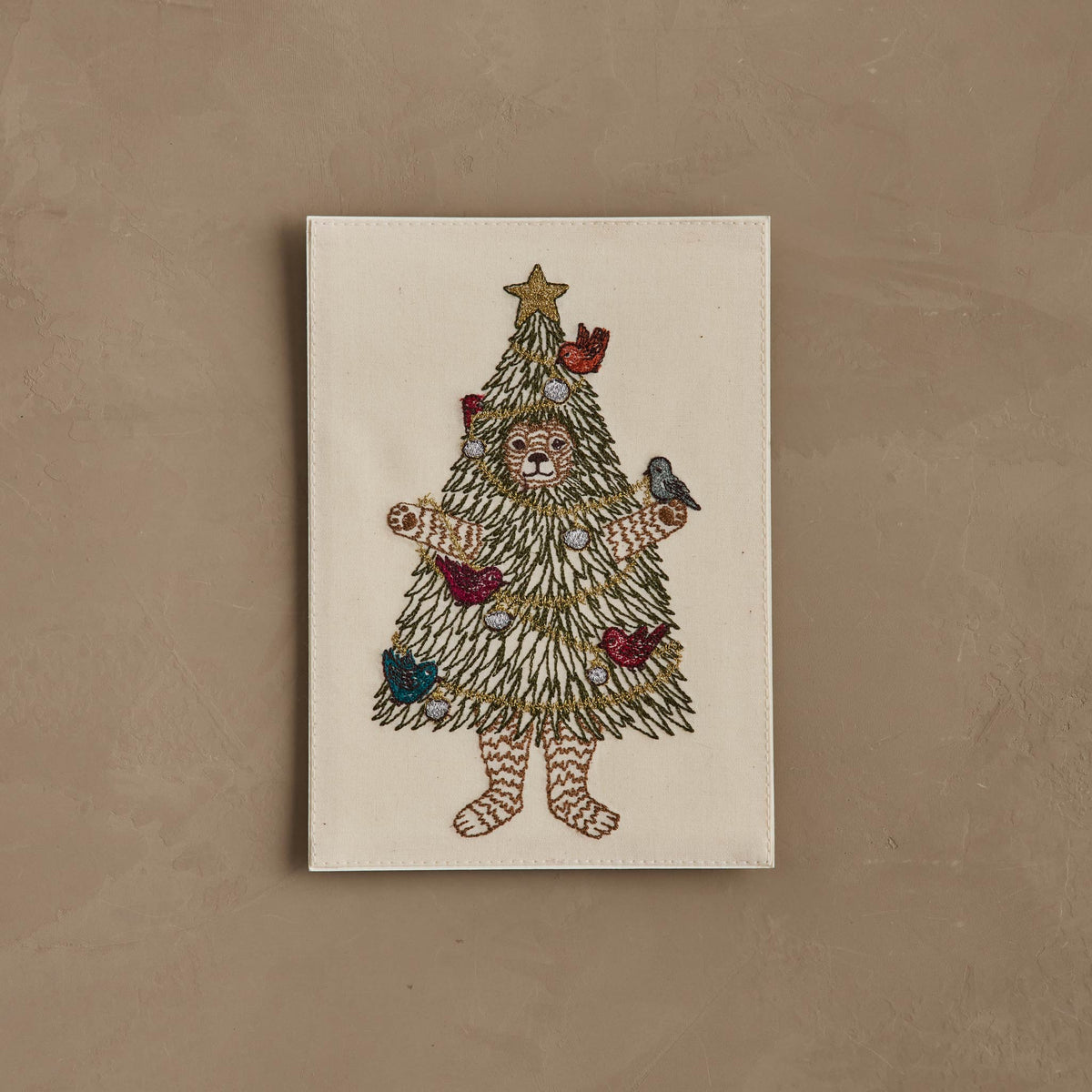 Christmas Tree Bear Card