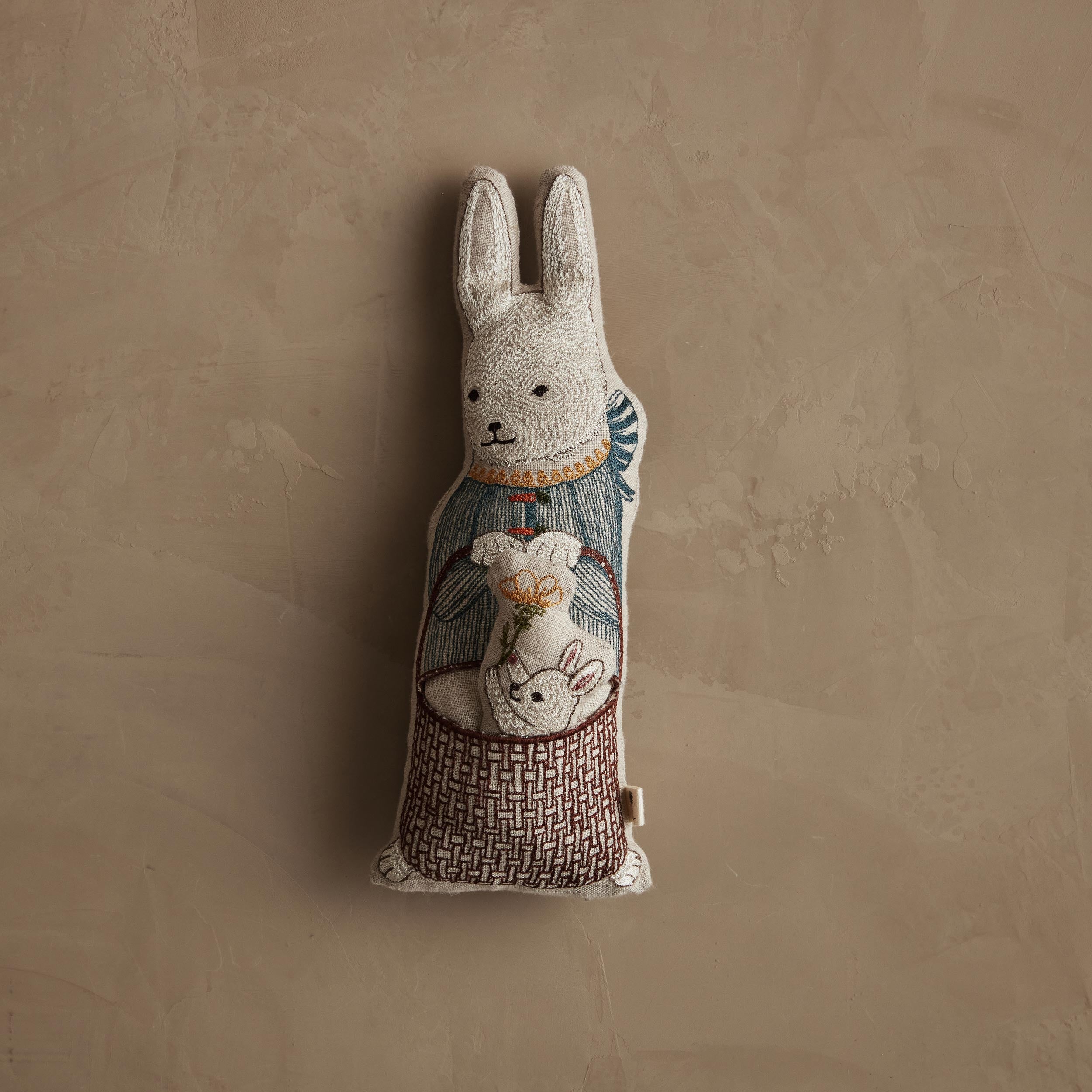 Bunny in Basket Doll