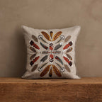 Coral & Tusk decorative embroidered square throw pillow 