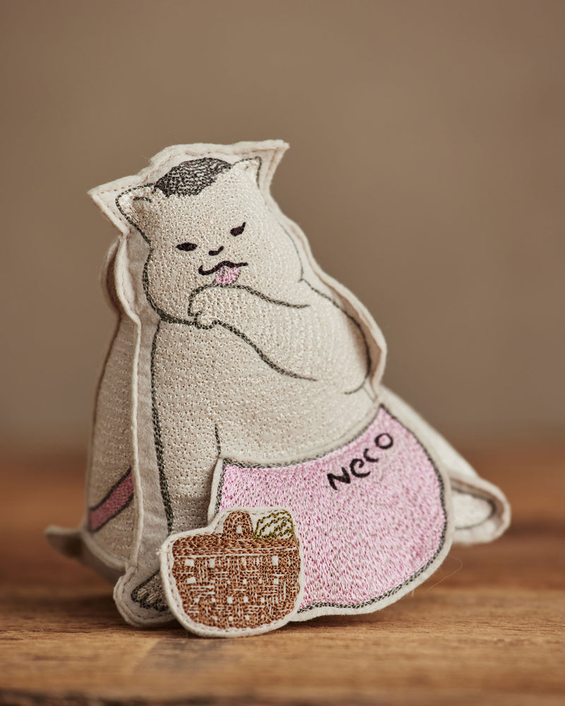 Coral & Tusk x Nekomura san Felt Doll with Basket 在庫限り