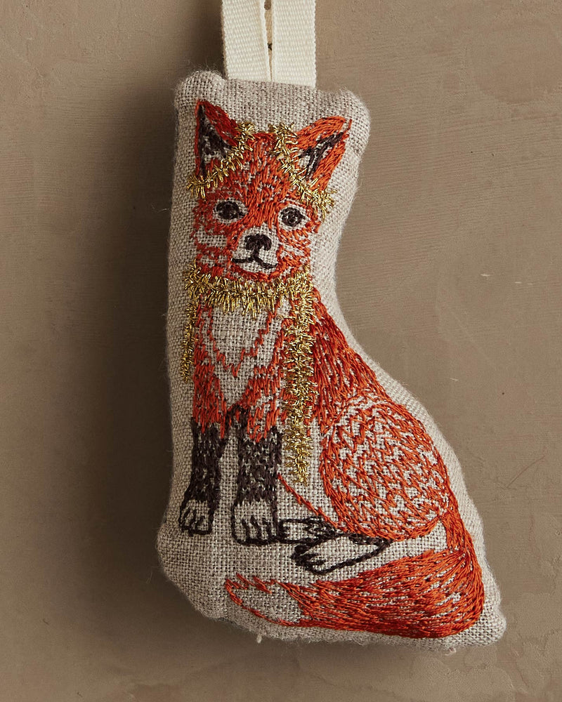 Fox Tree Trimmer Ornament