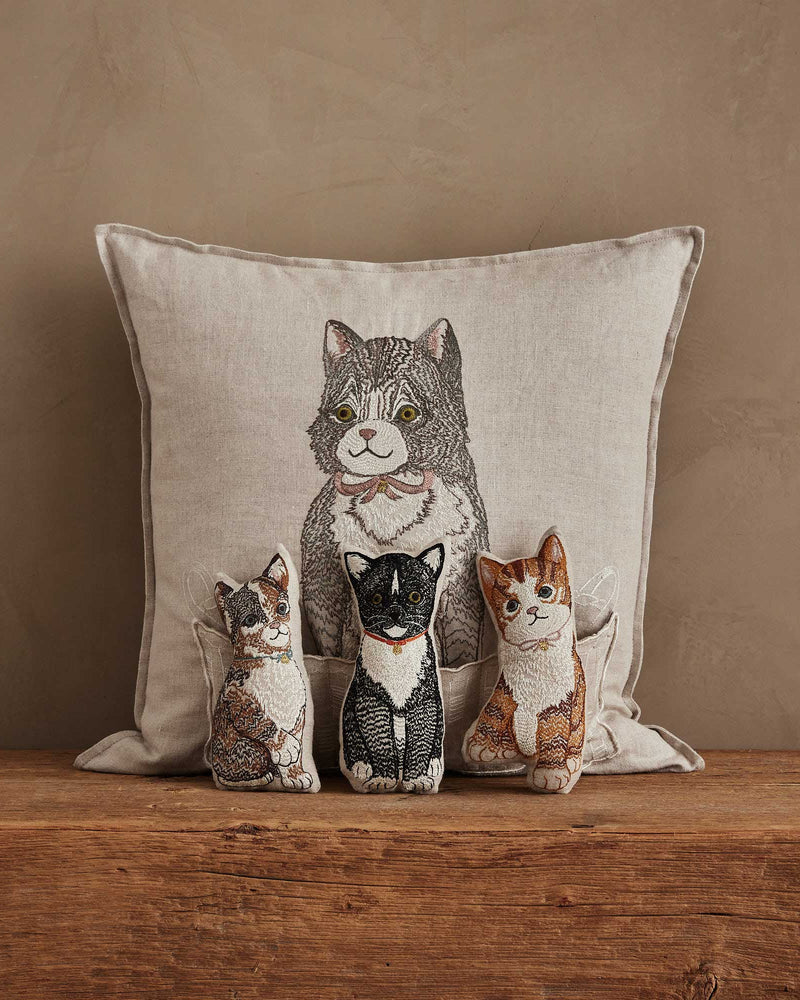 Basket of Kittens Pocket Pillow