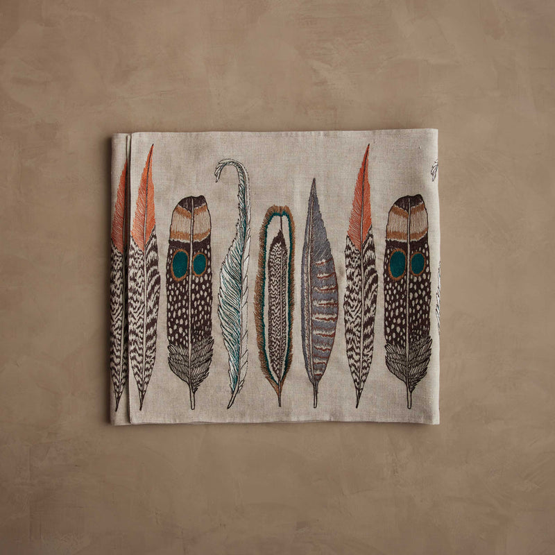 Feathers Table Runner