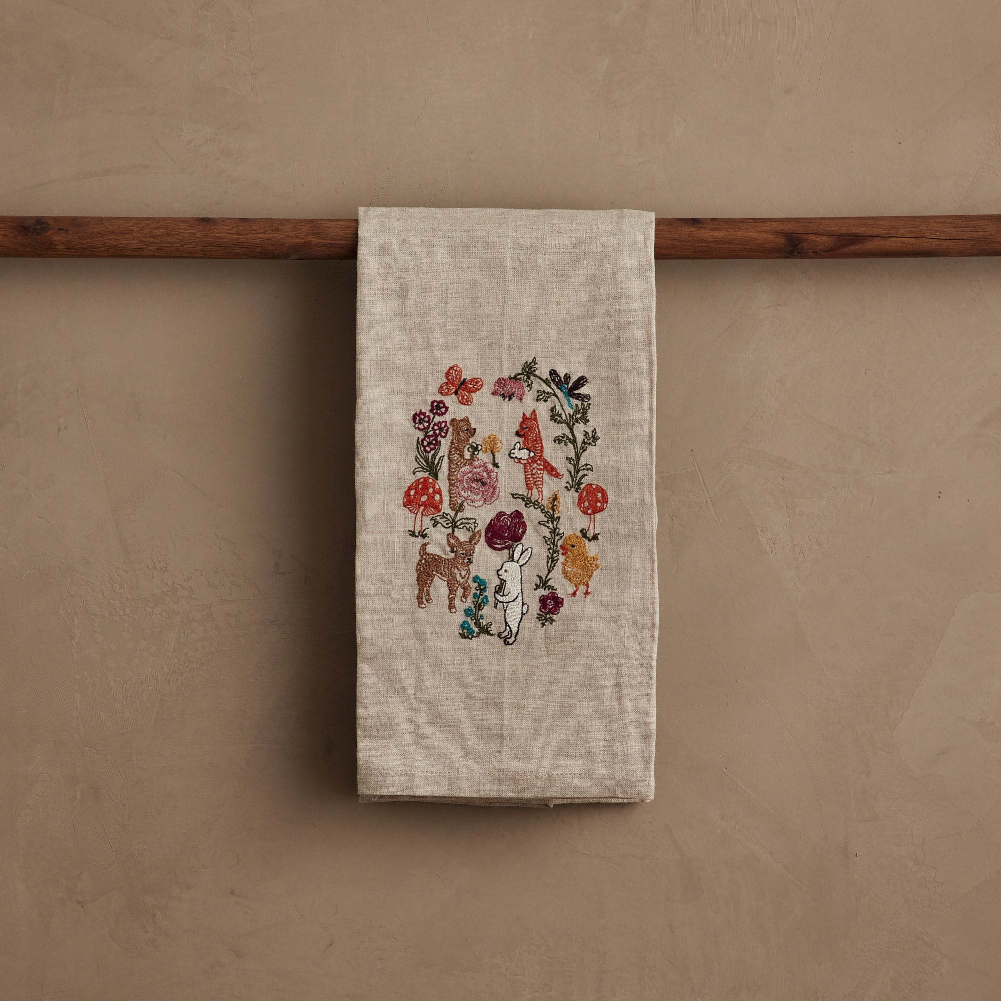Secret Garden Tea Towel