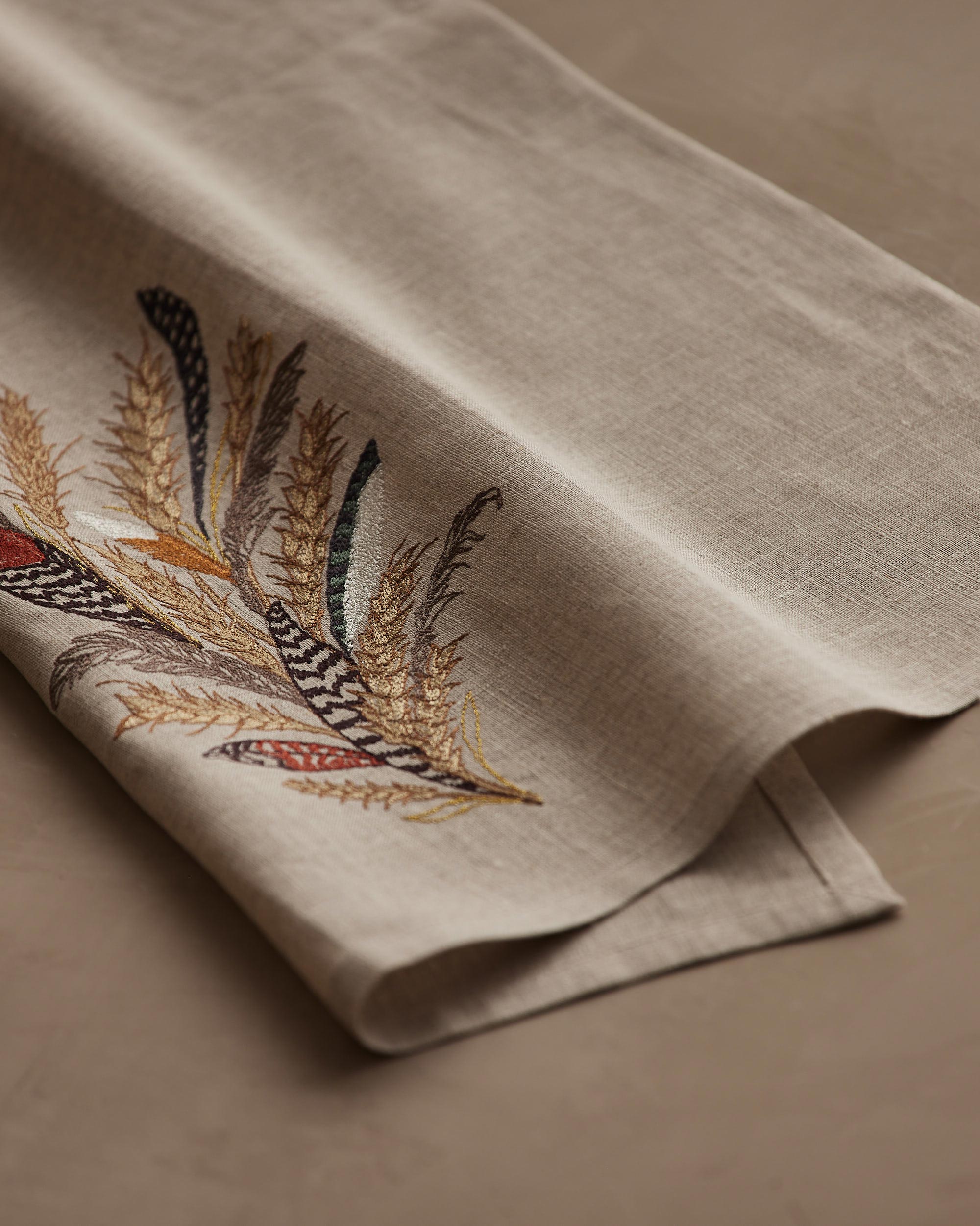 Wheat Harvest Tea Towel
