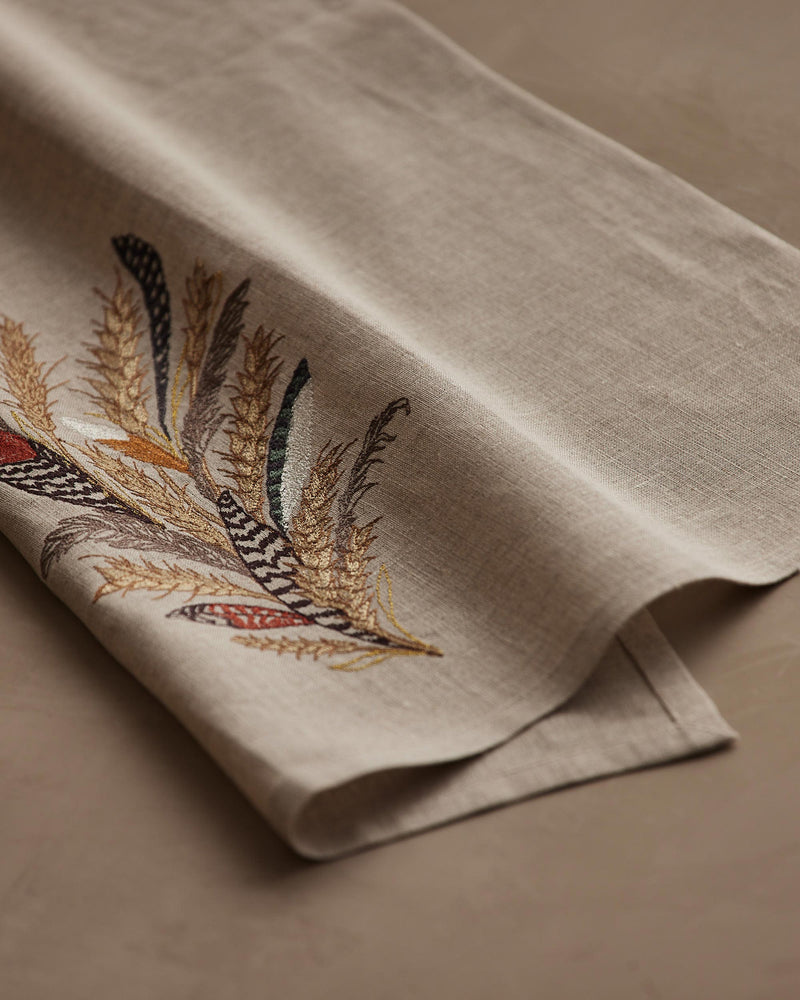 Wheat Harvest Tea Towel