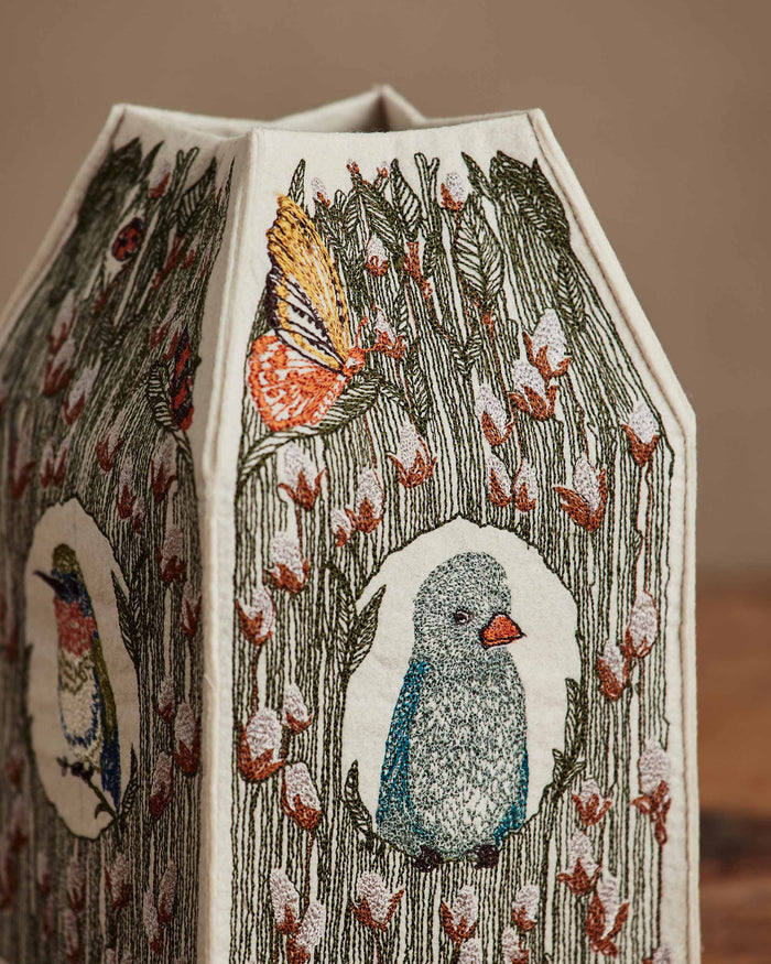 Birdhouse Tissue Box Cover