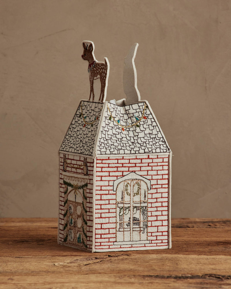 Home for the Holidays Tissue Box Cover