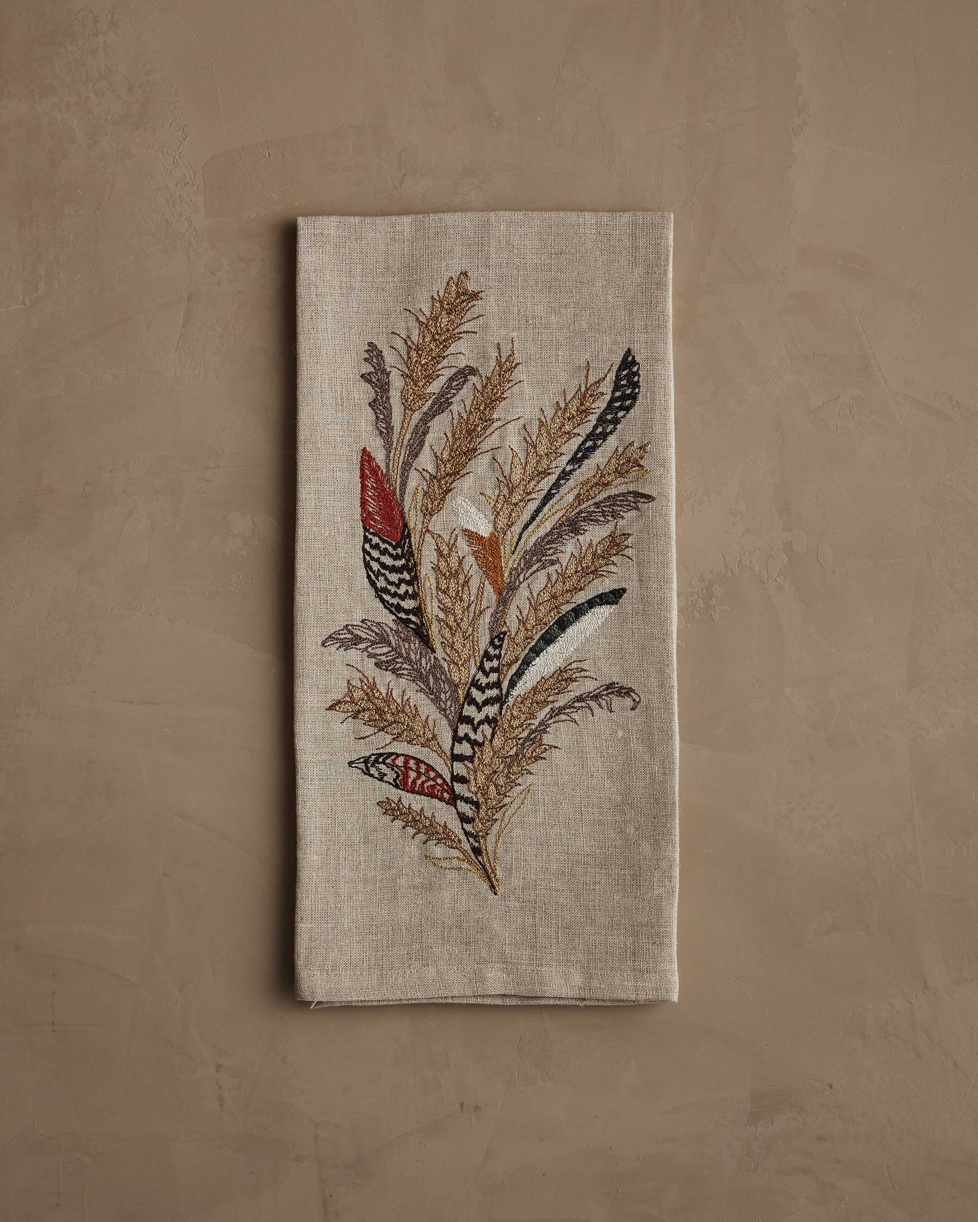 Wheat Harvest Tea Towel