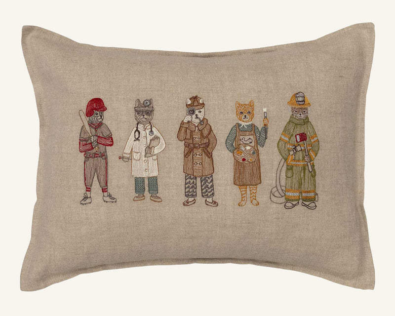 Career Cats Pillow