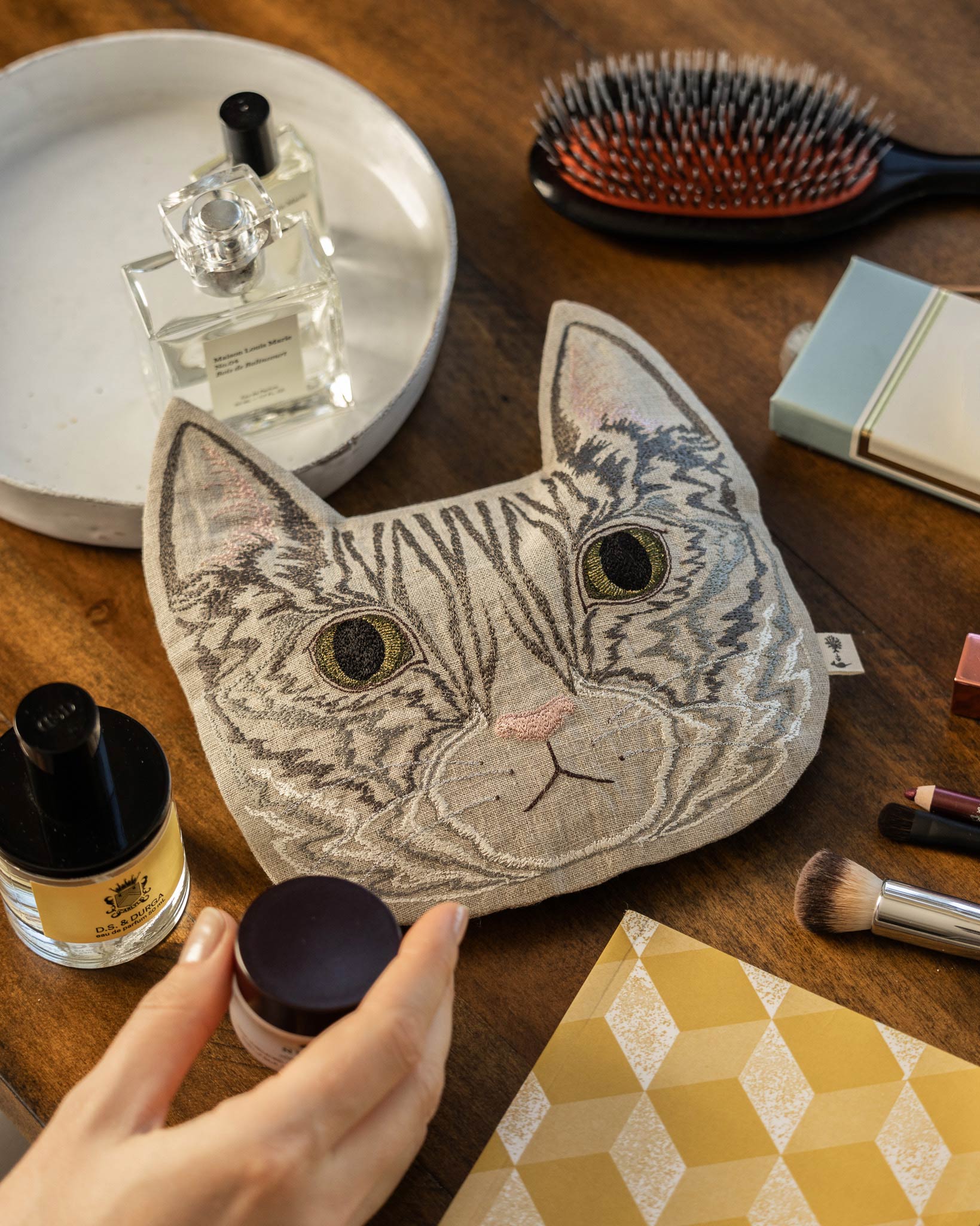 Tabby Cat Pouch