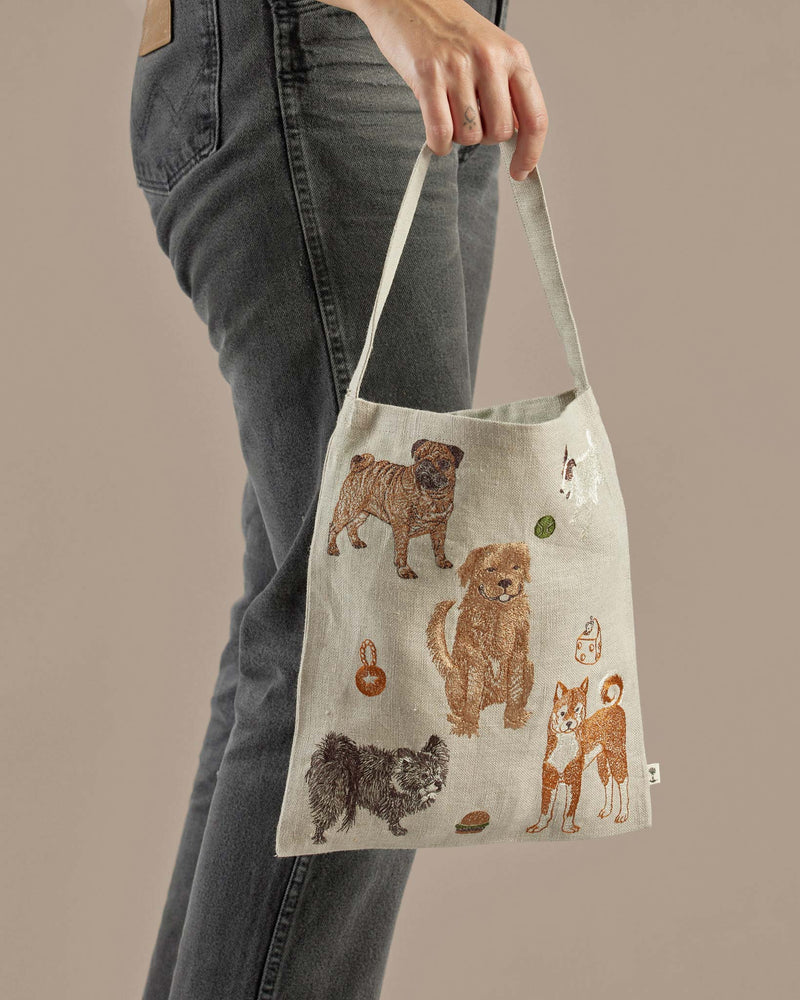 Dogs and Toys Tote Bag