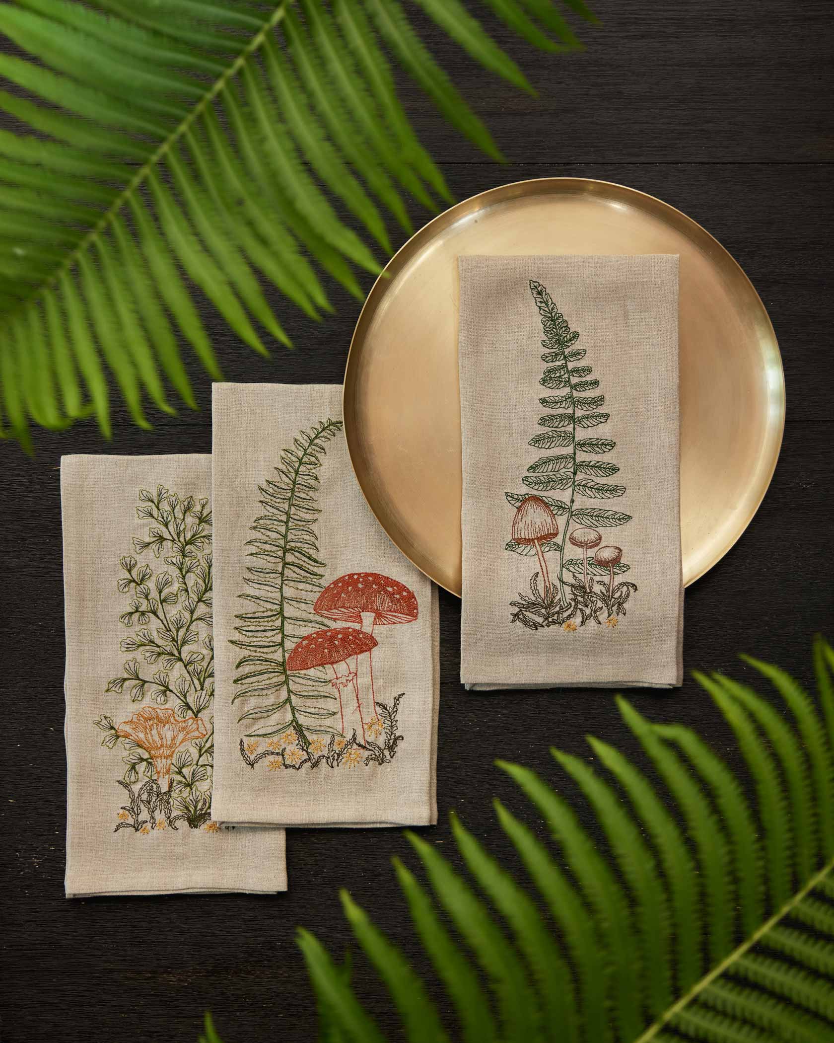 Lady Fern Tea Towel